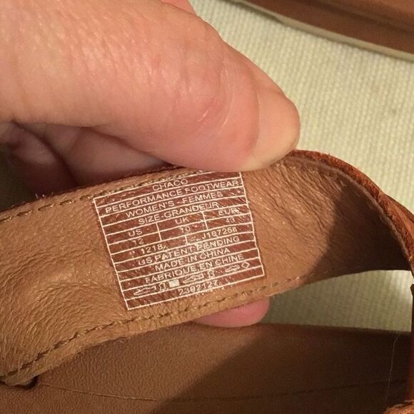 Chaco Women's Playa Pro Leather Sandals, Maple - Picture 7 of 8